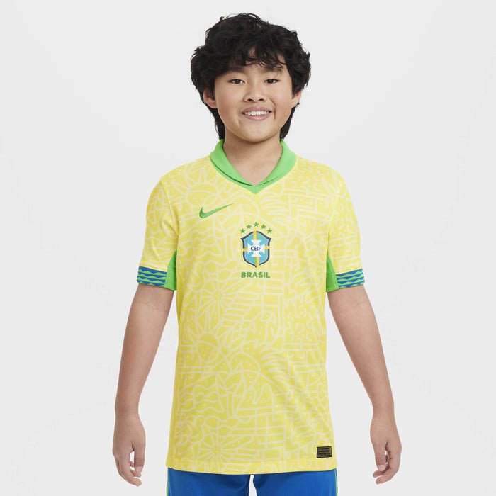 Brazil Home kit kids 2024 - uaessss