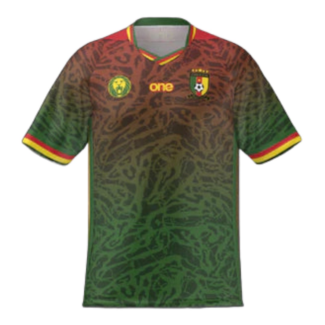 Cameroon home JERSEY 24 - uaessss