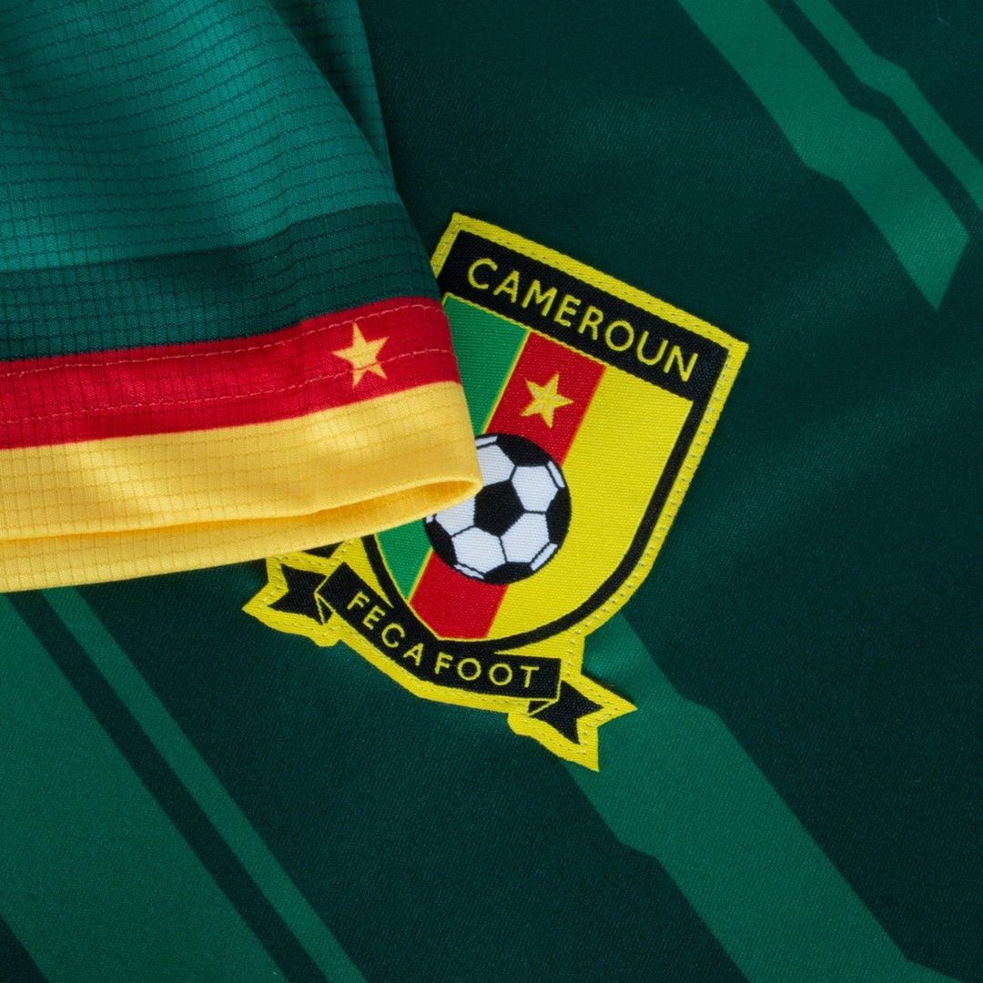 Cameroon World Cup home kit 2022 - uaessss