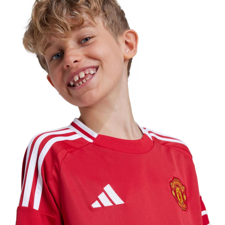 Man United Home Kit Kids 2024/25