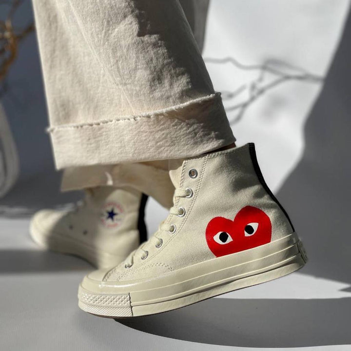 CDG x Converse Chuck Taylor All star Hi - uaessss