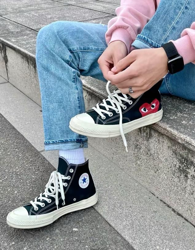 CDG x Converse Chuck Taylor All star Hi - uaessss