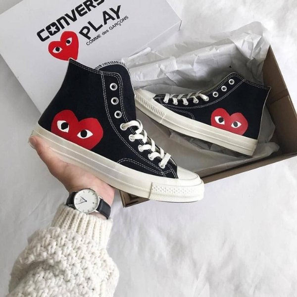 CDG x Converse Chuck Taylor All star Hi - uaessss