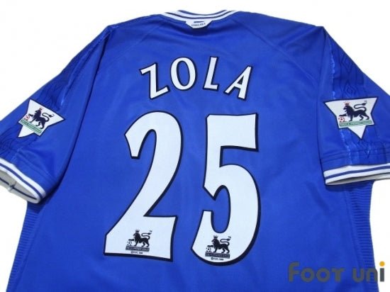 ch classic 1997/99 ZOLA #25 JERSEY - uaessss