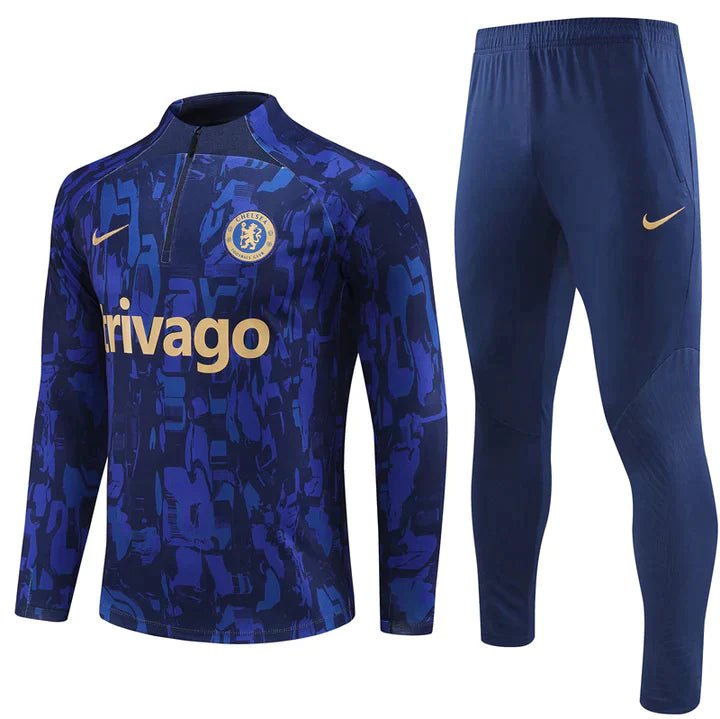 ch Dark Blue training TrackSuit 2023/24 - uaessss