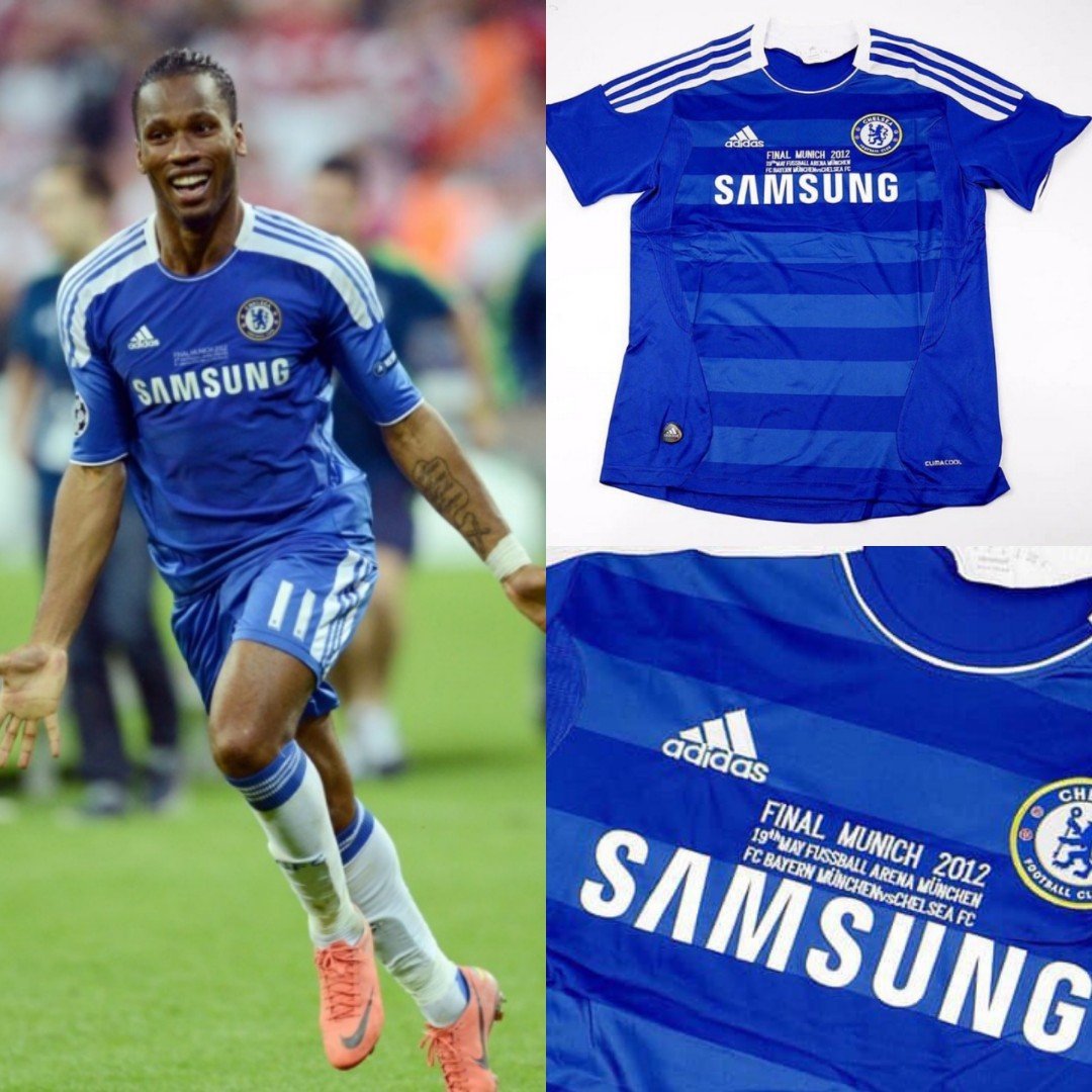 CH Home UCL Final jersey 2011/12 WTHE DROGBA 11 - uaessss