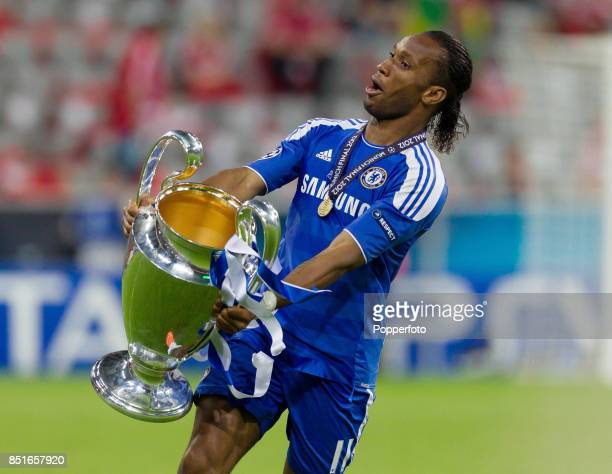 ch Home UCL Final jersey 2012 WHIE DROGBA 11 LONG SLEEVE - uaessss