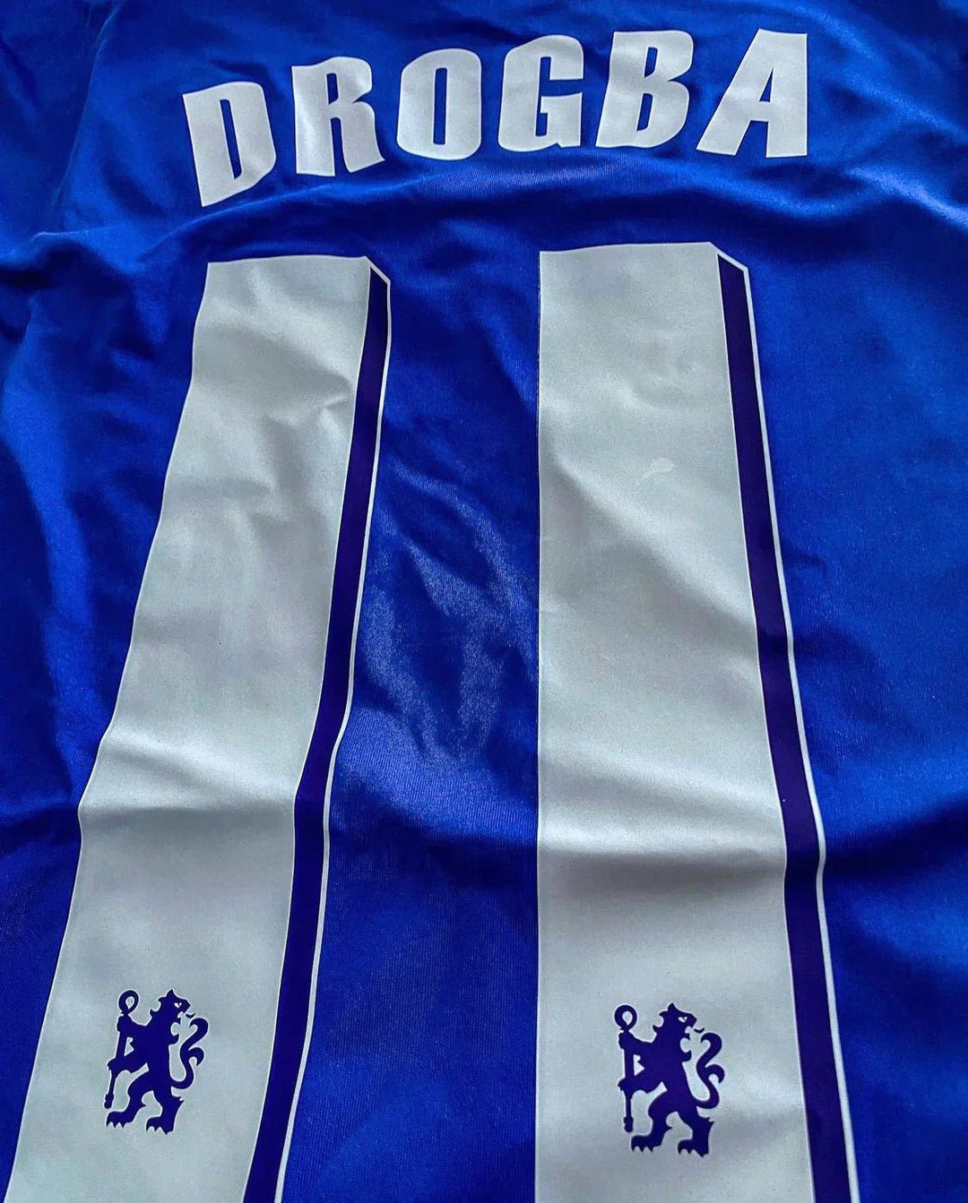 ch Home UCL Final jersey 2012 WHIE DROGBA 11 LONG SLEEVE - uaessss