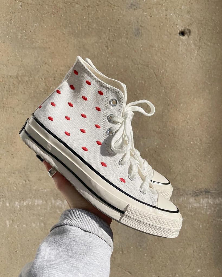 Converse Chuck 70 Embroidered Lips High 'Love Me - uaessss