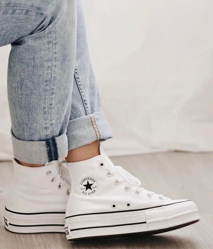 Converse Chuck Taylor All Star Canvas Platform High Top - uaessss