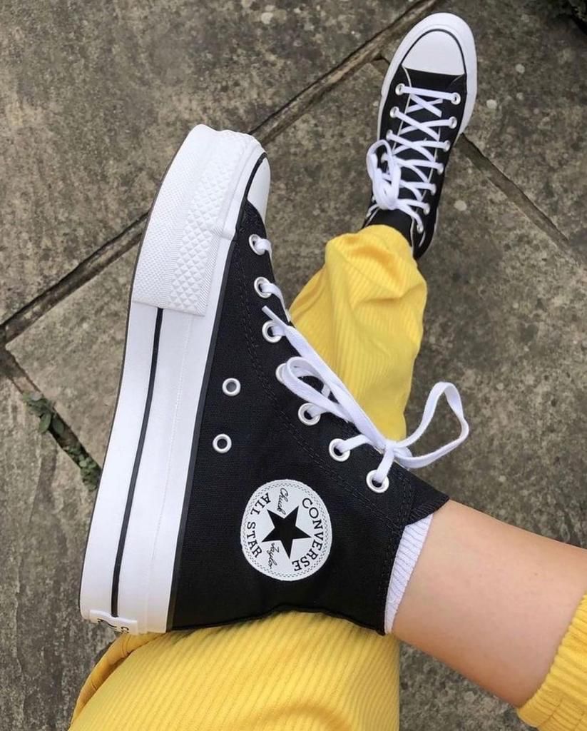 Converse Chuck Taylor All Star Canvas Platform High Top - uaessss