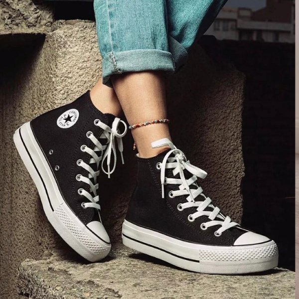 Converse Chuck Taylor All Star Canvas Platform High Top - uaessss