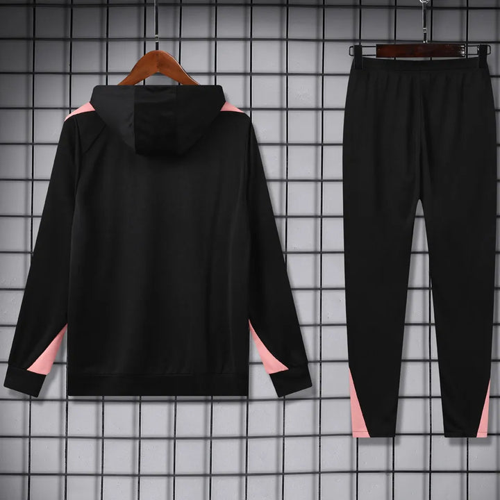 PSG Black Hoodie TrackSuit 2025