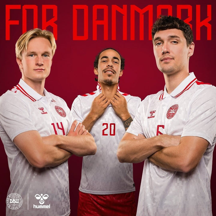 Denmark Away JERSEY 2024/25 - uaessss