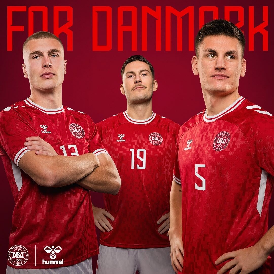 Denmark HOME JERSEY 2024/25 - uaessss