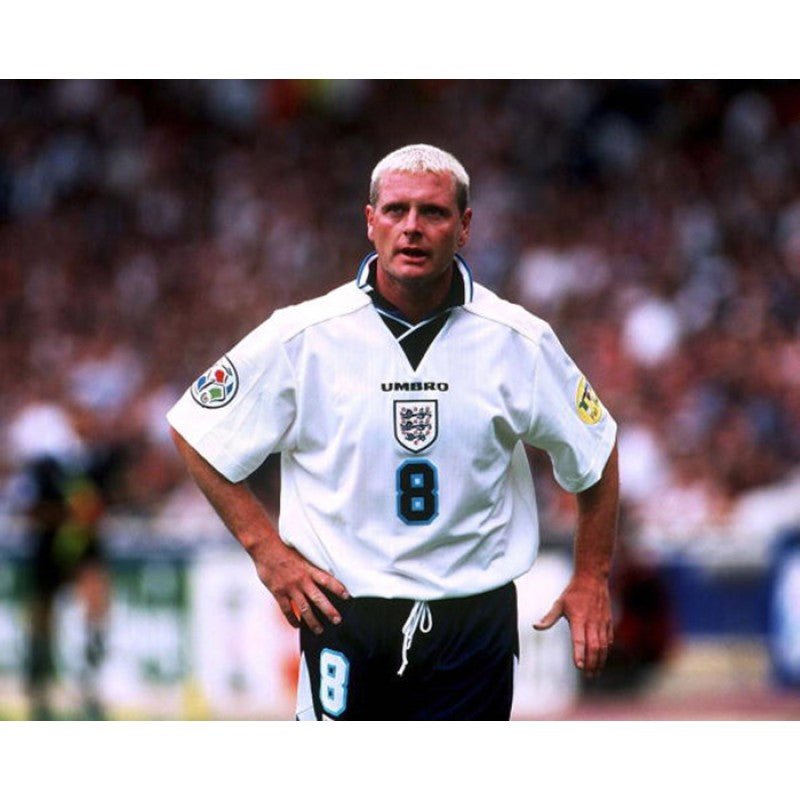 England Classic home 1996 with Gascoigne 8 - uaessss