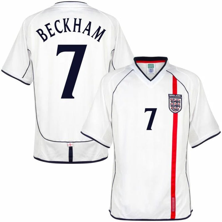 England Classic home 2002 Beckham 7 - uaessss