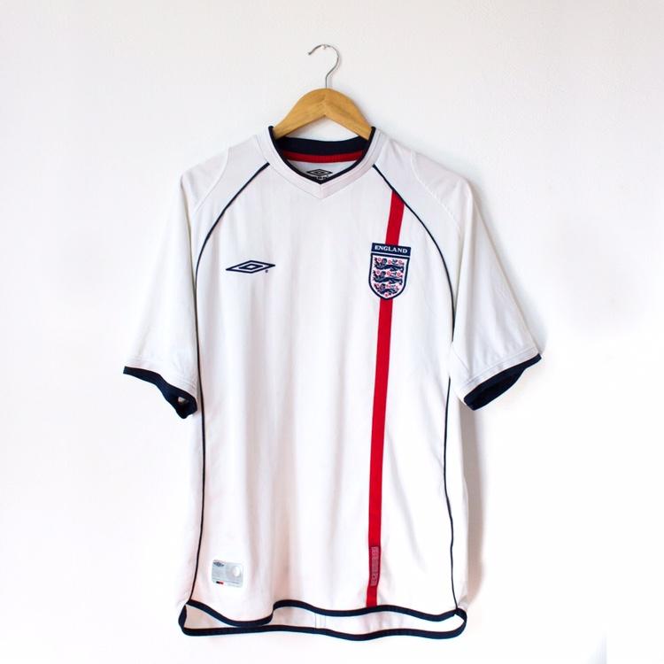 England Classic home 2002 Beckham 7 - uaessss