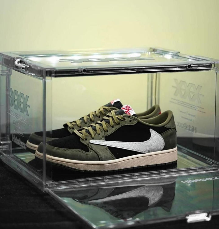 Travis Scott x Air Jordan 1 Low OG "Black Olive"