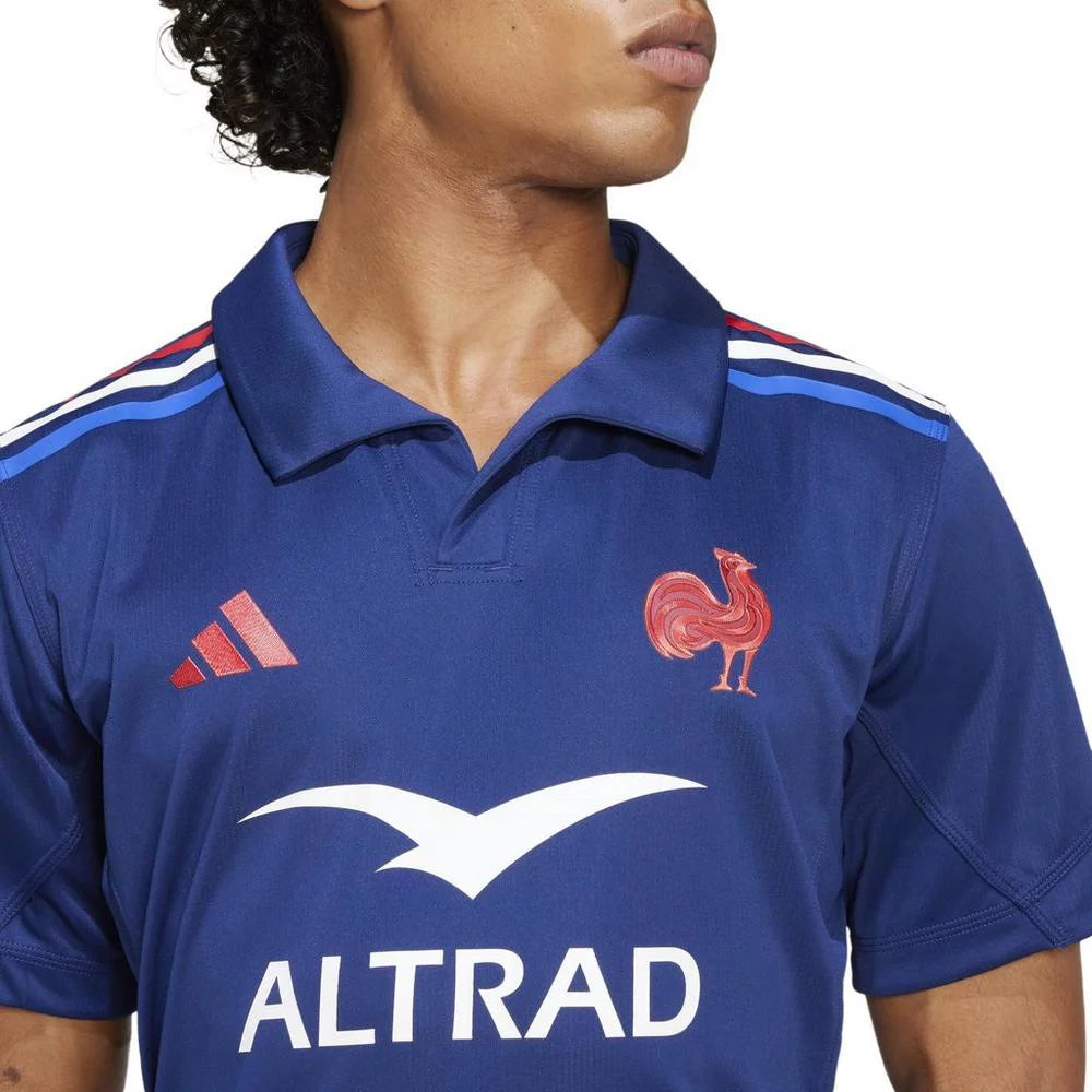 adidas France Rugby Home Shirt Adults 2025