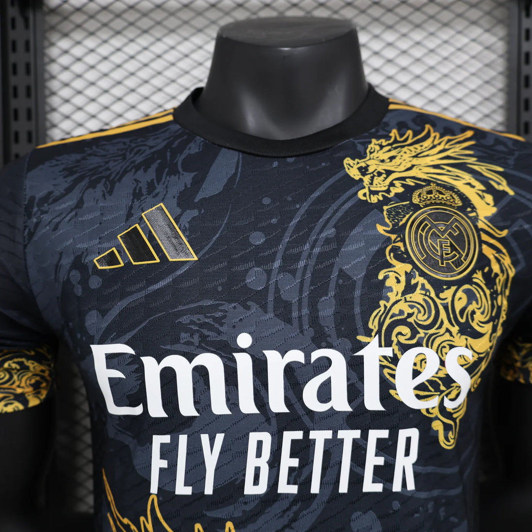 RM  Player Version Special Black/gold Jersey 2024/25