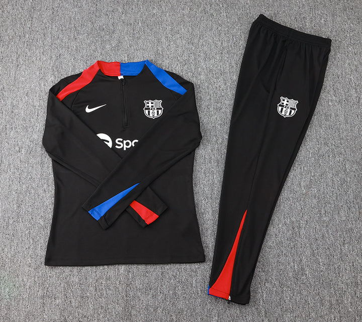 Barc_a Black Tracksuit 2024/25