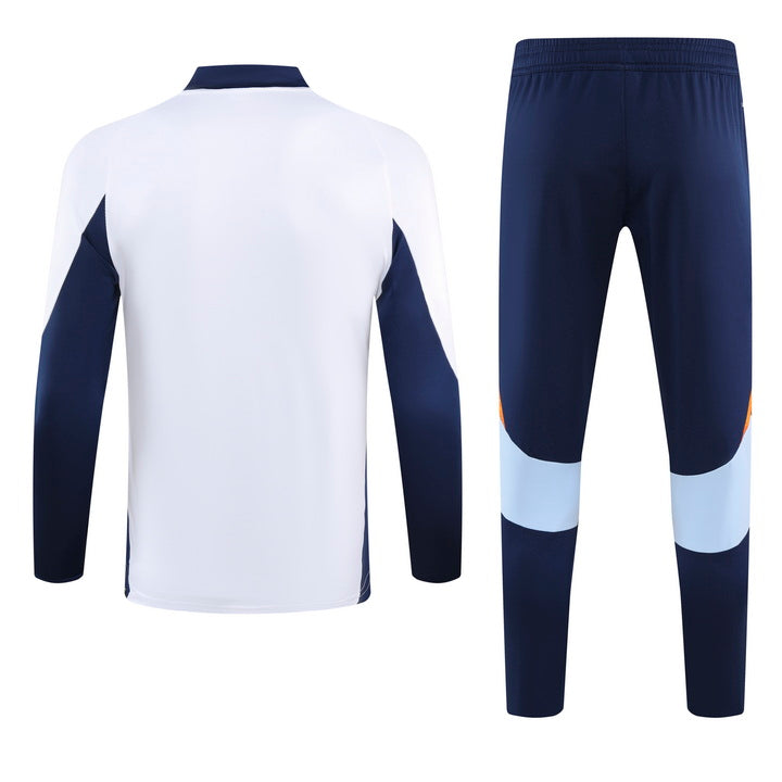 RM Pre Match White Tracksuit 2024/25