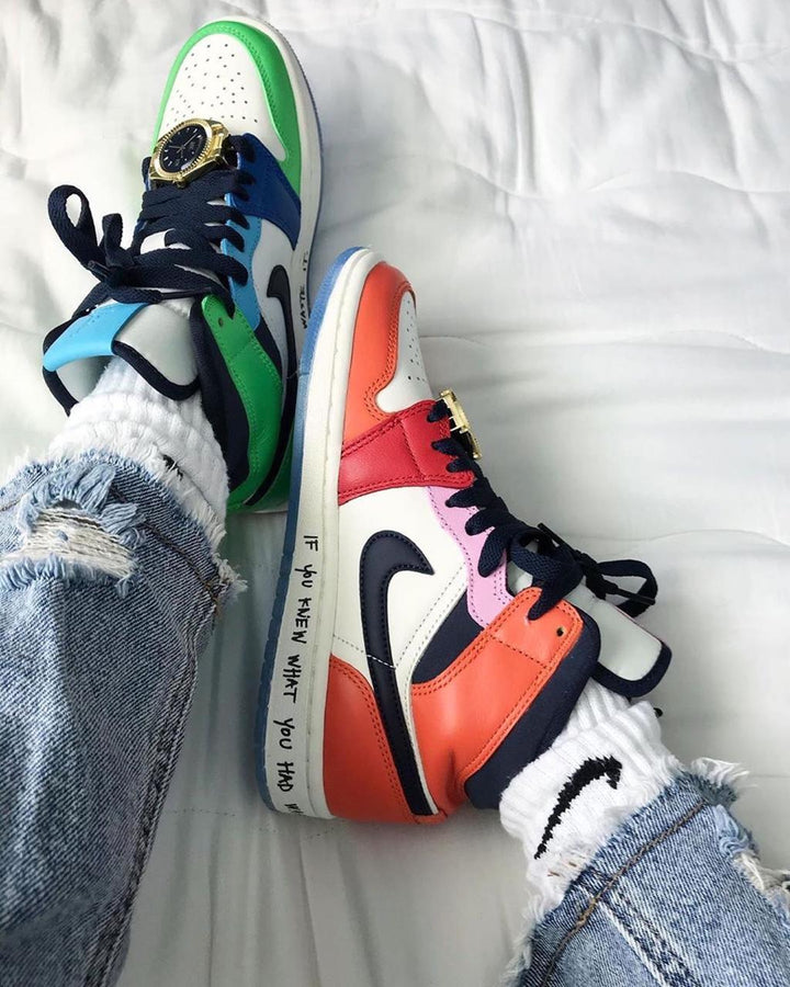 Footlocker X Melody Ehsani X Air Jordan 1 Mid - uaessss