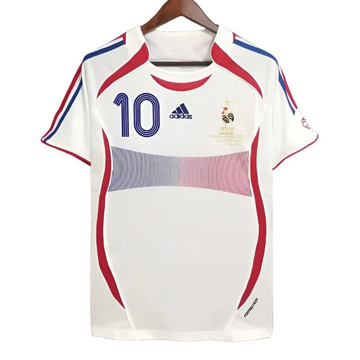 France Classic Away 2006 with Zidane 10 - uaessss