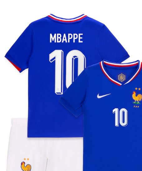 France Home kit kids 2024 - uaessss