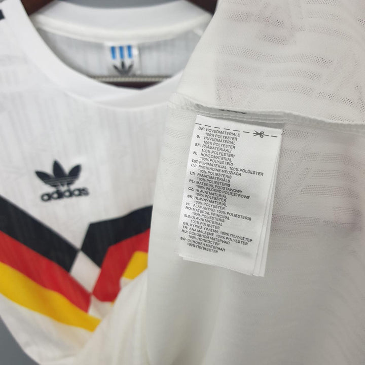 Germany Classic Home World cup Jersey 1990 - uaessss