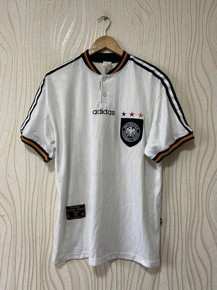 Germany Classic Home World cup Jersey 1996 - uaessss