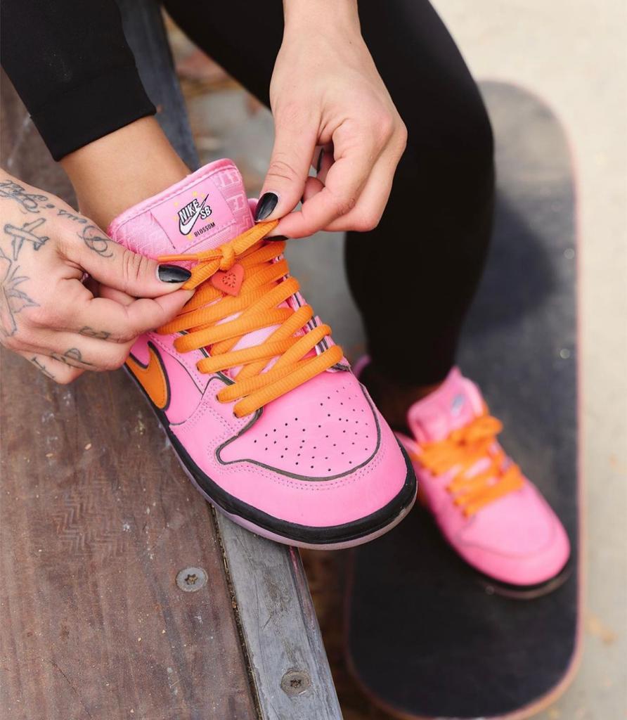 Girls × Nike SB Dunk Low"Blossom" - uaessss