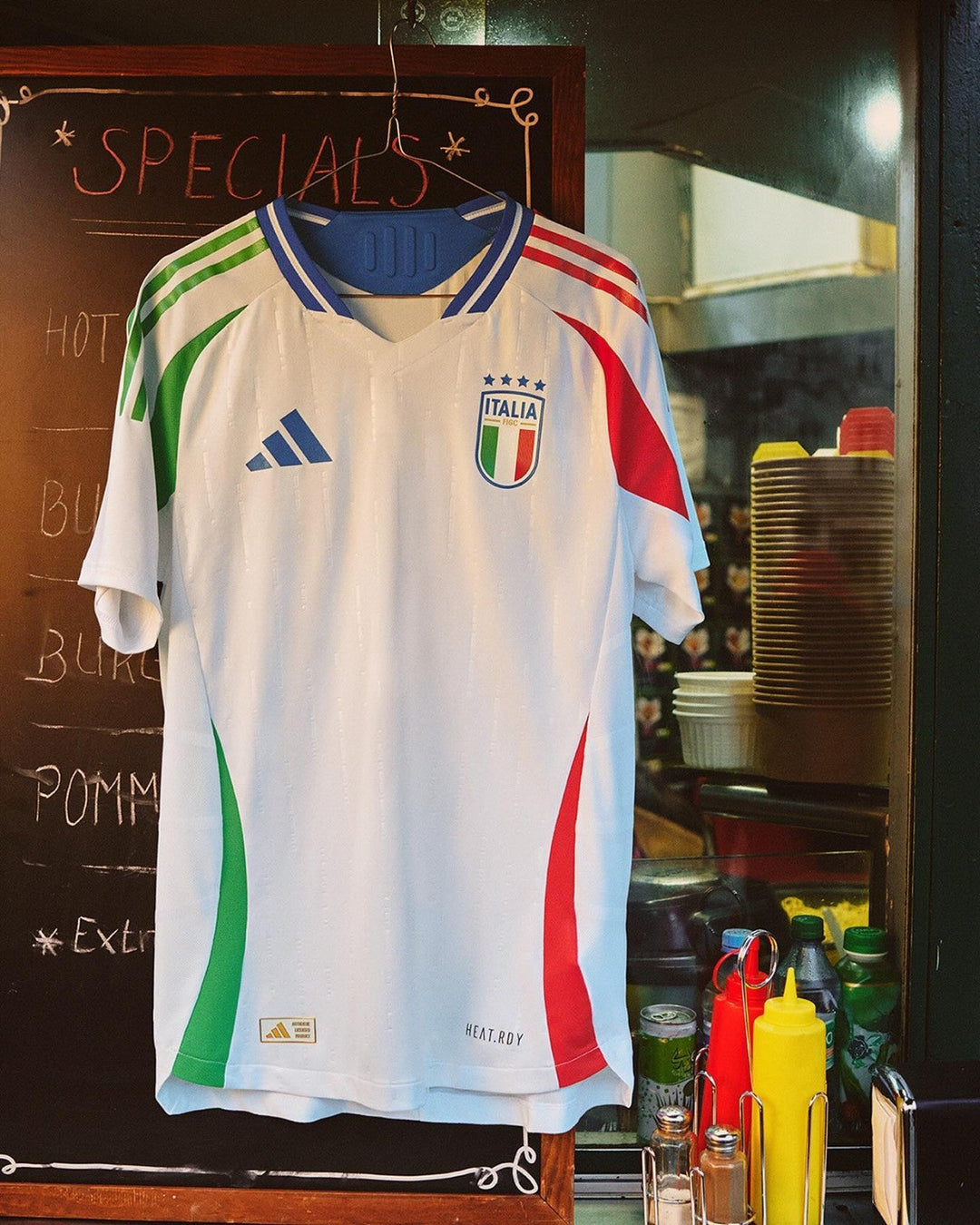 Italy Away Jersey 2024 - uaessss