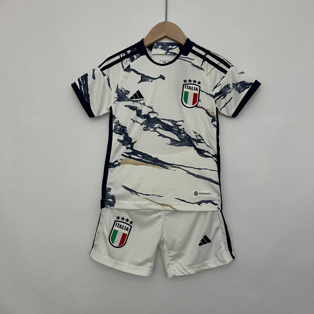 Italy AWAY kit kids 2023/24 - uaessss