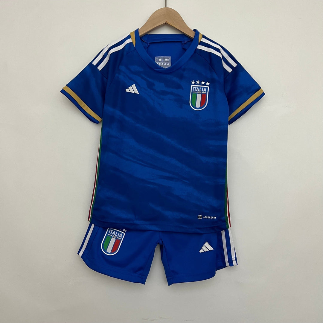 Italy home kit kids 2023/24 - uaessss