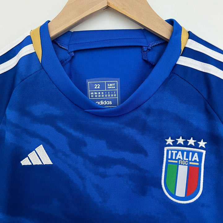 Italy home kit kids 2023/24 - uaessss