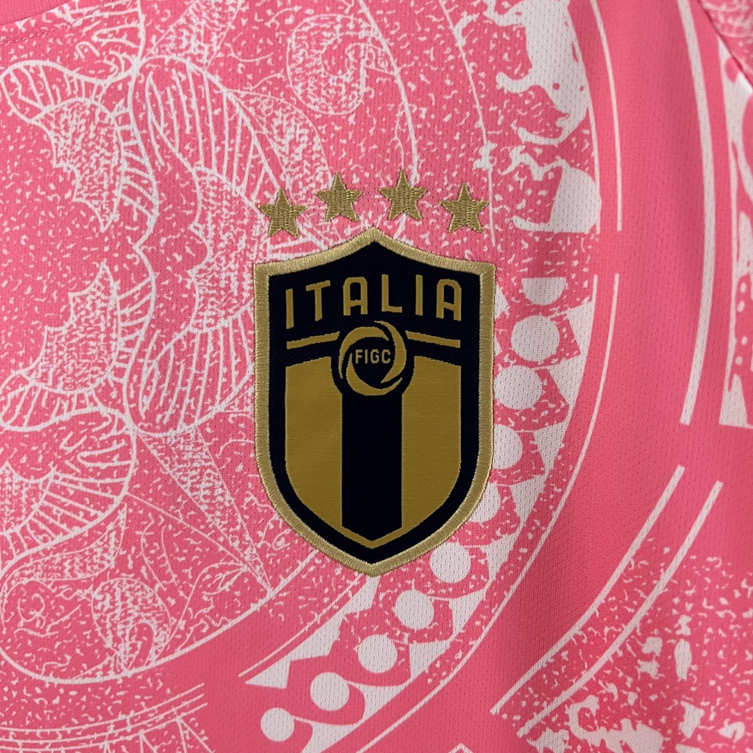 Italy Versace Edition Pink Jersey 2024 - uaessss