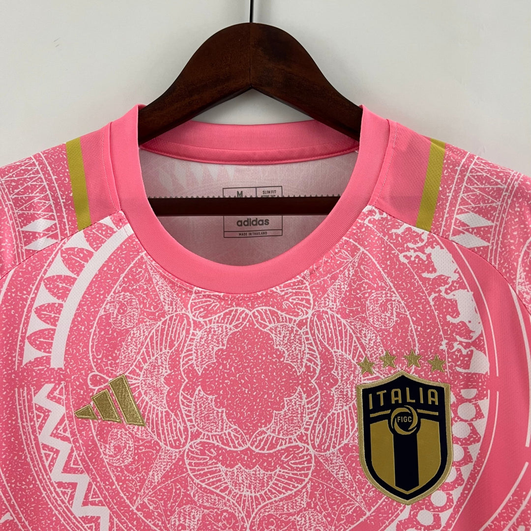 Italy Versace Edition Pink Jersey 2024 - uaessss