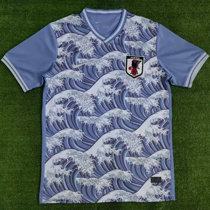 JAPAN Blue The Great Wave off Kanagawa Jersey 2023/24 - uaessss