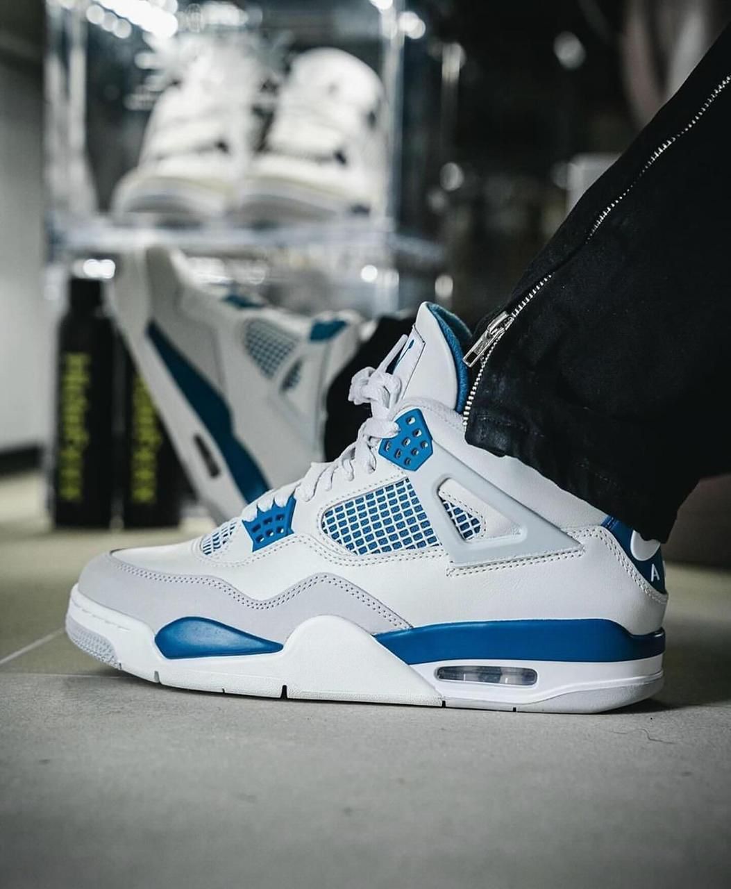 Jordan 4 Retro Military Blue (2024) - uaessss