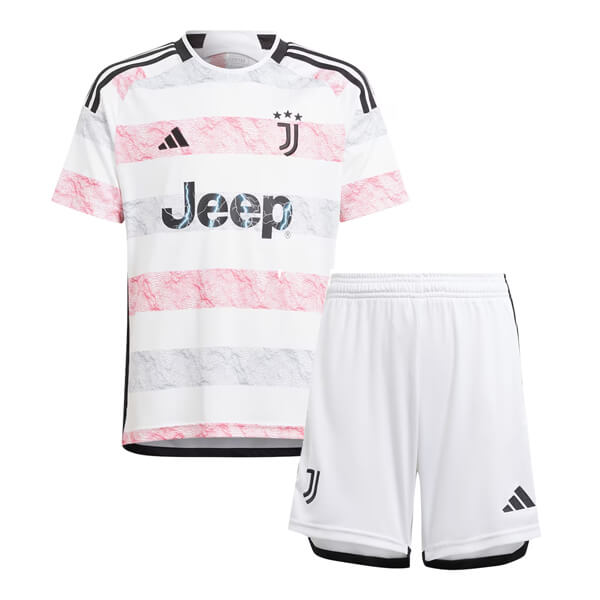 JUVENTUS AWAY kit kids 2023/24 - uaessss