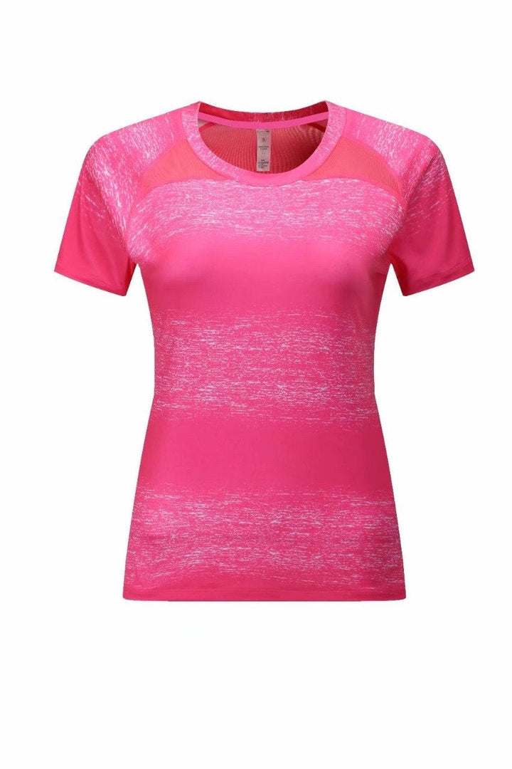 Ladies stretch training set pink - uaessss