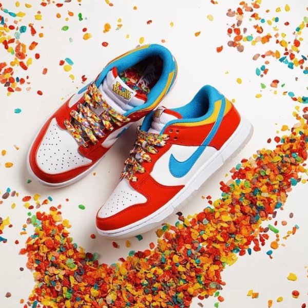 LeBron James x Nike Dunk Low “Fruity Pebbles - uaessss