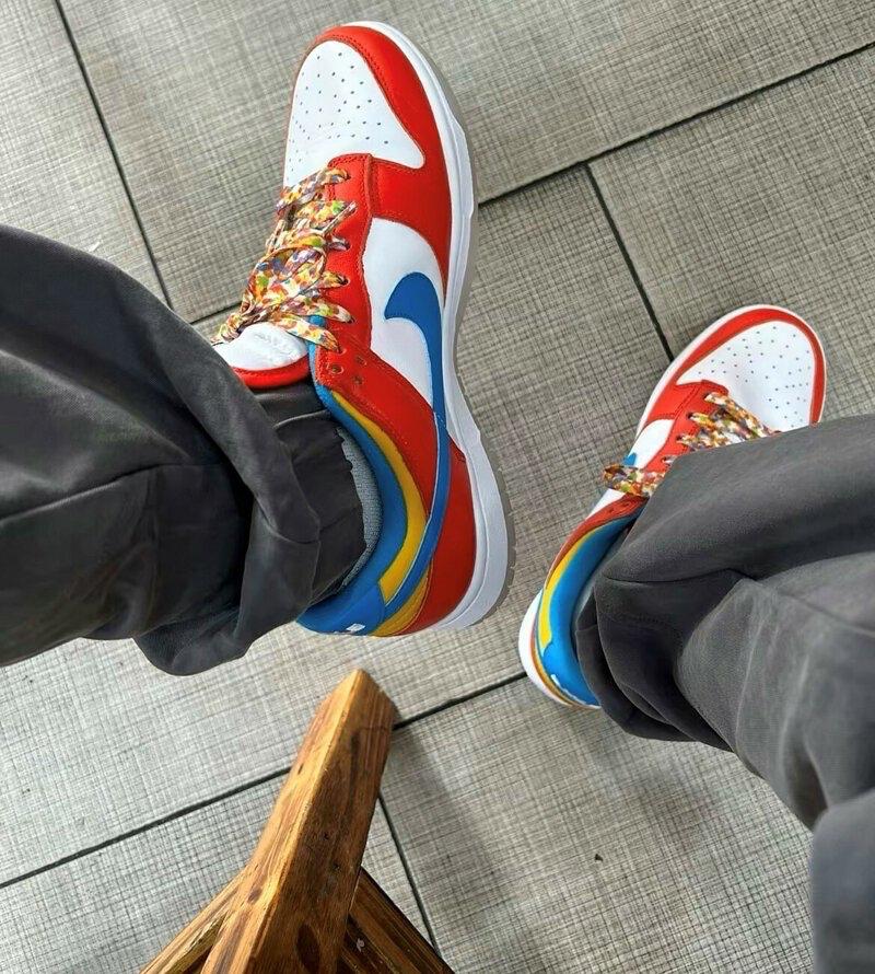 LeBron James x Nike Dunk Low “Fruity Pebbles - uaessss