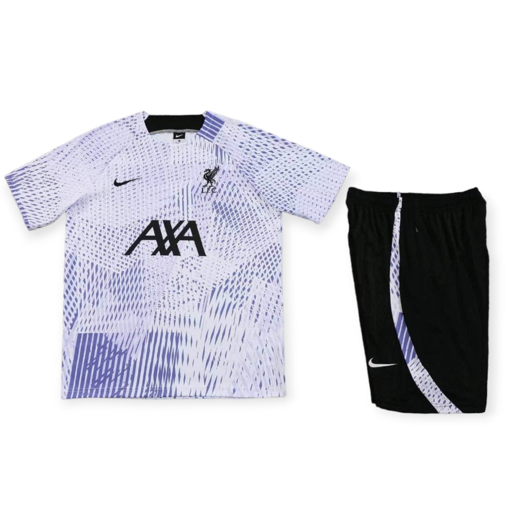 LFC purple training  shirt & short KIT 2023/24