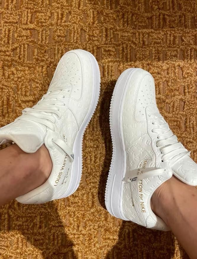 Louis Vuitton x Nike Air Force 1 Low - uaessss