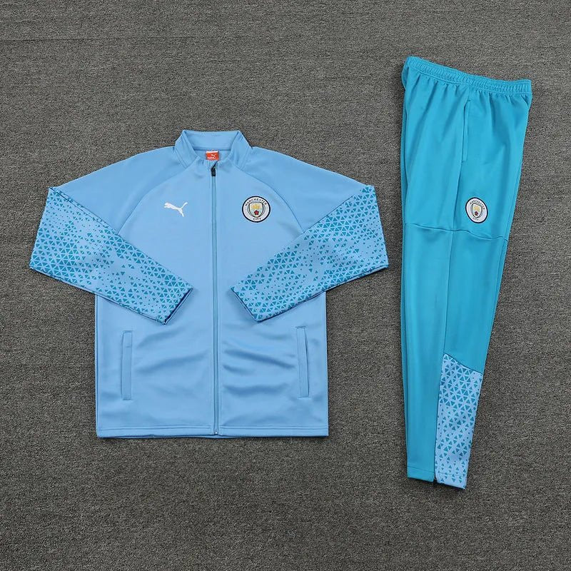 Man City blue JACKET SUIT 2024 - uaessss