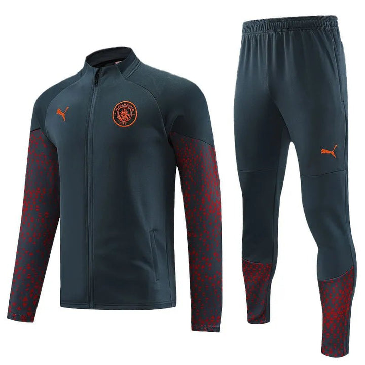 Man City grey JACKET SUIT 2024 - uaessss