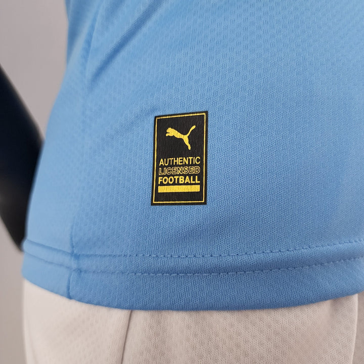 Man city Kids Home Kit 2022/23 - uaessss